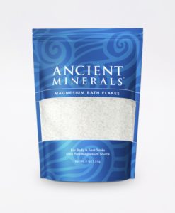 Ancient Minerals Magnesium Bath Flakes Original 8lb - for an immersive and relaxing full body or foot bath soak for effective detox support.