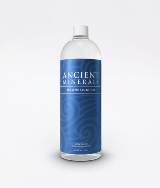 Ancient Minerals Magnesium Oil Original 33oz - #1 for better sleep, improved skin, increased energy levels, healthy joints, provides inflammation and stress relief, and aides in muscle recovery and detox support.