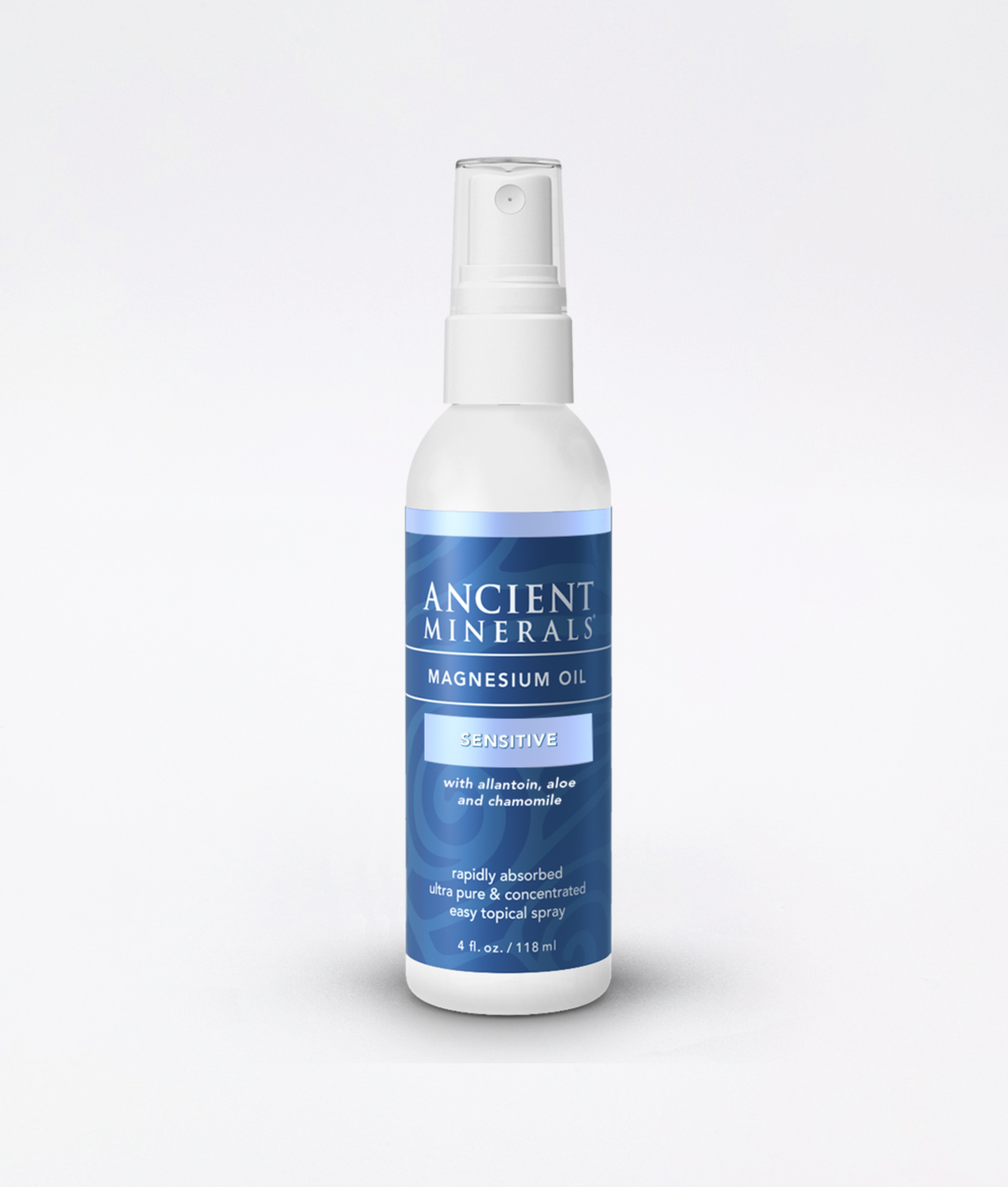 Ancient Minerals® Magnesium Oil Sensitive 4oz | Juneva Health
