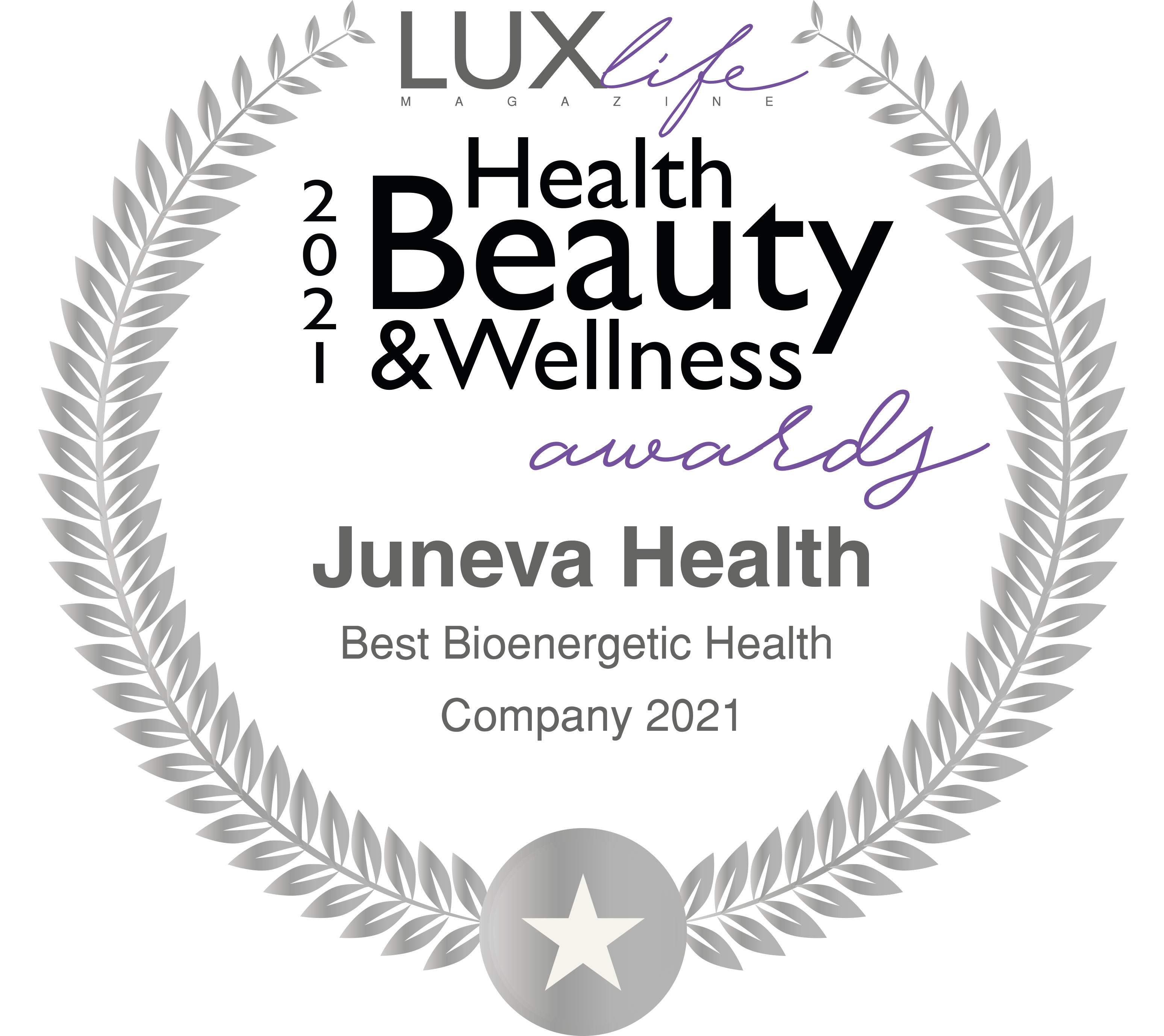 Juneva receives a 2021 healthcare and pharmaceutical award from LUXlife magazine