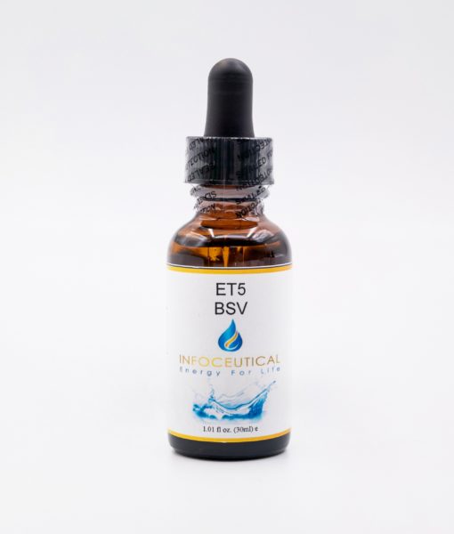 NES BSV Terrain (ET-5) Infoceutical - bioenergetic remedy for naturally restoring healthy mind body patterns, by removing energy blockages and correcting information distortions in the body field.