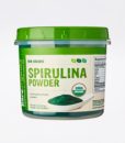 All natural BareOrganics Spirulina Powder - raise your energy, vitality and detox efficacy.
