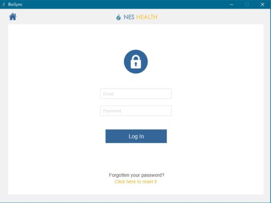 BioSync application.