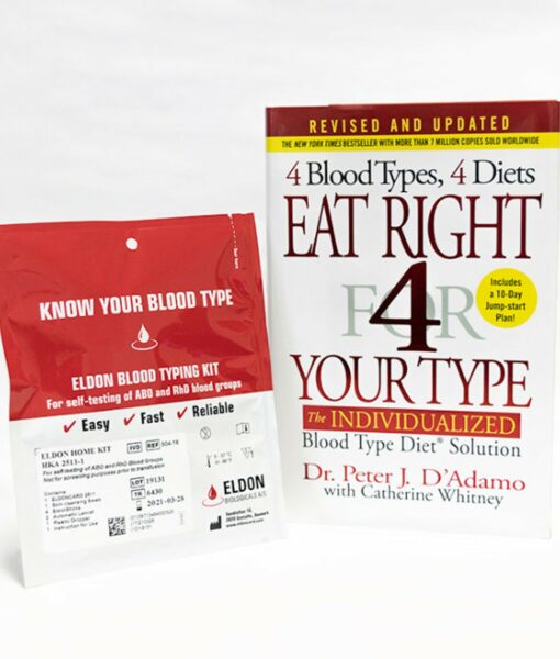 Blood Type Diet Intro Pack - everything you need to start your Blood Type Diet journey.