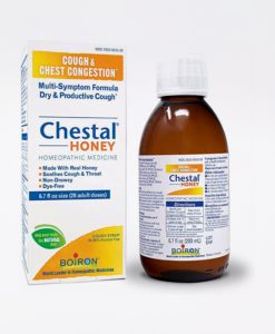 Boiron Chestal Honey Cough & Chest Congestion - homeopathic remedy to relieve dry cough due to minor throat and bronchial irritation as may occur with a cold.