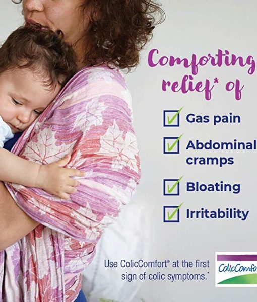 Boiron ColicComfort - homeopathic remedy to relieve symptoms of colic, including gas pain and irritability.