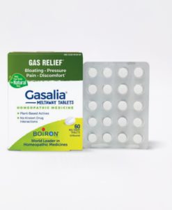 Boiron Gasalia - homeopathic remedy to relieve bloating, pressure, discomfort and pain associated with gas.