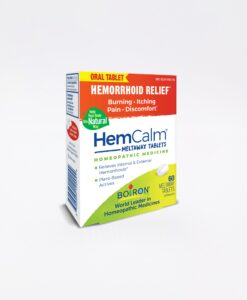 Boiron HemCalm - reduce swelling while relieving symptoms like burning, itching, pain, and discomfort for both internal and external hemorrhoids.