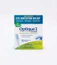Boiron Optique 1 Eye Drops - relieves minor eye irritation due to airborne irritants, such as dust, ragweed, and other pollens. These homeopathic eye drops also refresh fatigued eyes from long hours at a computer.