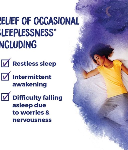 Boiron SleepCalm - homeopathic remedy to relieve occasional sleeplessness, restless sleep, and intermittent awakening and help restore a natural sleep pattern disturbed by nervousness, worries, exhaustion, an overactive mind, jet lag, or night shift work.