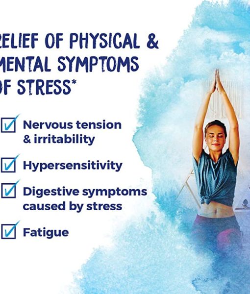 Boiron StressCalm - homeopathic remedy to relieve nervousness, irritability, hypersensitivity, and fatigue due to everyday stress.