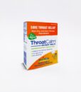 Boiron ThroatCalm - homeopathic remedy to relieve minor sore throat and hoarseness.