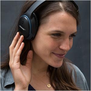 Bose SoundLink around ear wireless headphones II for exceptional sound, wireless freedom and uncompromised performance.