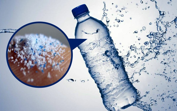 Bottled Water Is Full of Tiny Plastics.