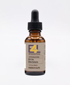 Brain Performance-Decisions Integrator (EI-14) Infoceutical - bioenergetic remedy for naturally restoring healthy mind body patterns, by removing energy blockages and correcting information distortions in the body field.