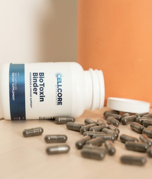 CellCore BioToxin Binder promotes the body’s natural ability to detoxify and lends increased support to the gut microbiome, which optimizes immunity and digestive functions.