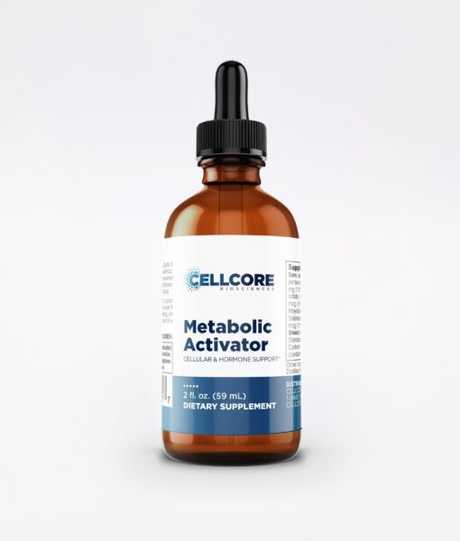 CellCore Metabolic Activator - provides powerful support for healthy metabolic, thyroid and mitochondrial function.