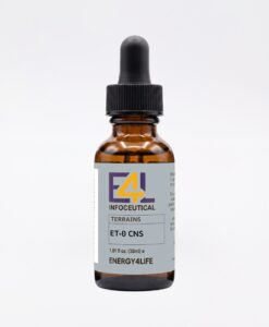 CNS Terrain (ET-0) Infoceutical - bioenergetic remedy for naturally restoring healthy mind body patterns, by removing energy blockages and correcting information distortions in the body field.