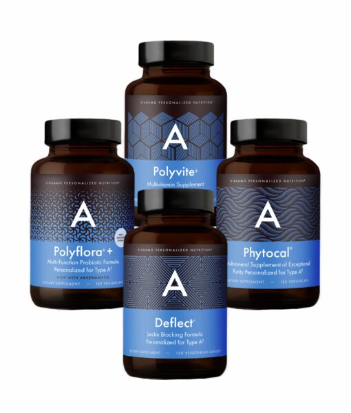 Daily Essentials (Blood Type A) - synergistic combination of four best-selling formulas designed to boost everyday health in Type As.