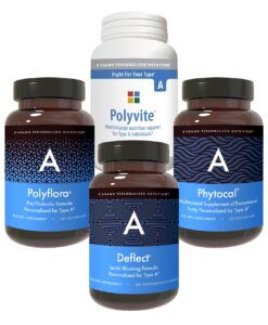 Daily Essentials (Blood Type A) - synergistic combination of four best-selling formulas designed to boost everyday health in Type As.