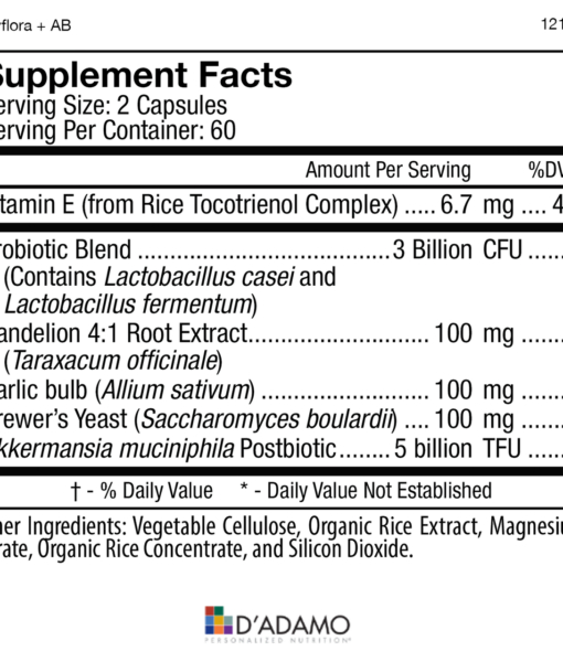 Daily Essentials (Blood Type AB) - synergistic combination of four best-selling formulas designed to boost everyday health in Type ABs.