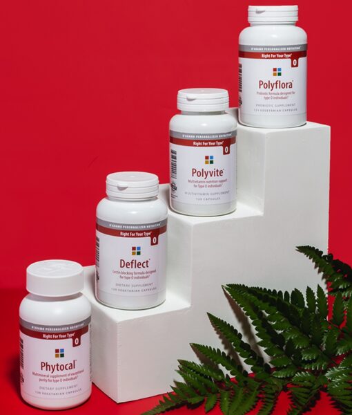 Daily Essentials (Blood Type O) - synergistic combination of four best-selling formulas designed to boost everyday health in Type Os.
