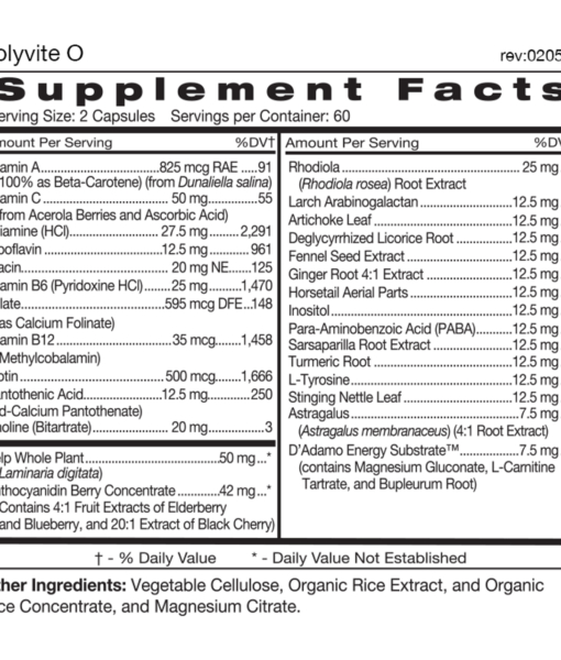 Daily Essentials (Blood Type O) - synergistic combination of four best-selling formulas designed to boost everyday health in Type Os.