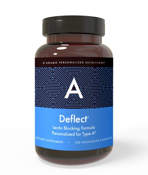 Deflect - Lectin Blocker (Blood Type A) - the original shield against lectins. Designed to block problematic food lectins known to negatively impact Blood Type As.