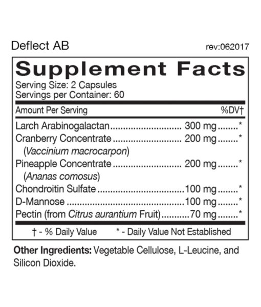 Deflect - Lectin Blocker (Blood Type AB) - the original shield against lectins. Designed to block problematic food lectins known to negatively impact Blood Type ABs.
