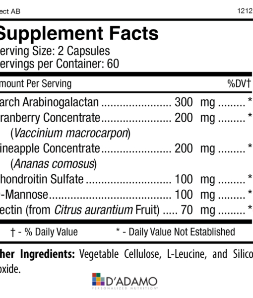 Deflect - Lectin Blocker (Blood Type AB) - the original shield against lectins. Designed to block problematic food lectins known to negatively impact Blood Type ABs.