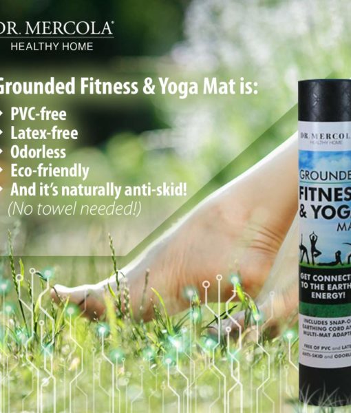 Why choose Dr Mercola Grounded Fitness & Yoga Mat?