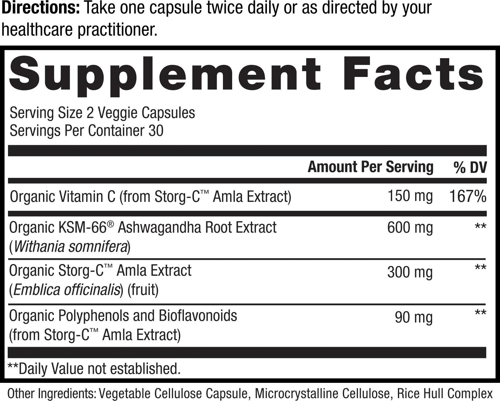 Durable ASHWAGANDHA - Lowers Cortisol & Restores Vitality