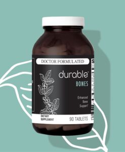 Durable BONES - High-Absorption Calcium With Magnesium & D3.