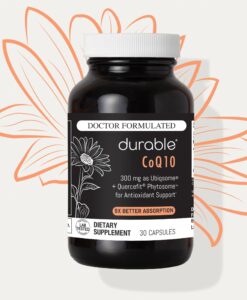 Durable CoQ10 - Fast-Acting with 9x Better Absorption