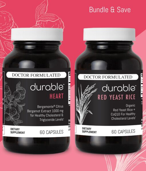 Durable HEART PLUS - Clinically Proven to Lower Cholesterol.