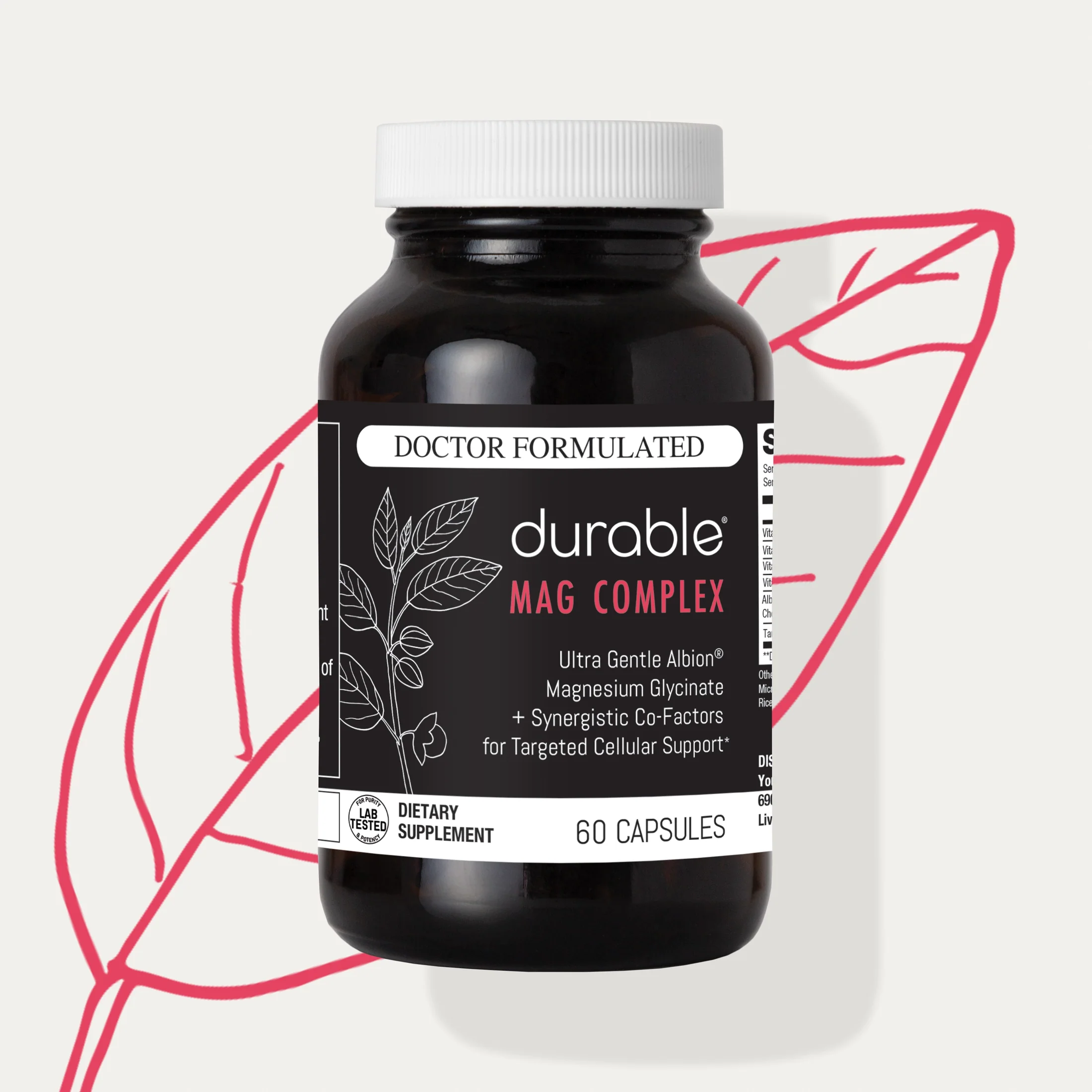 Durable MAG COMPLEX Durable MAG COMPLEX - Heart Health, Relaxation & Strong Bones