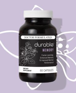 Durable MEMORY - Natural Support for Enhanced Cognitive Function.