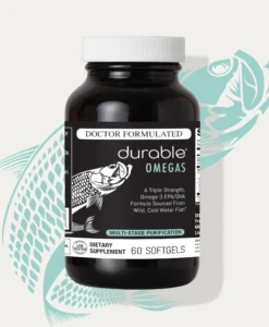 Durable OMEGAS - Triple-Strength, Ultra-Pure Fish Oil