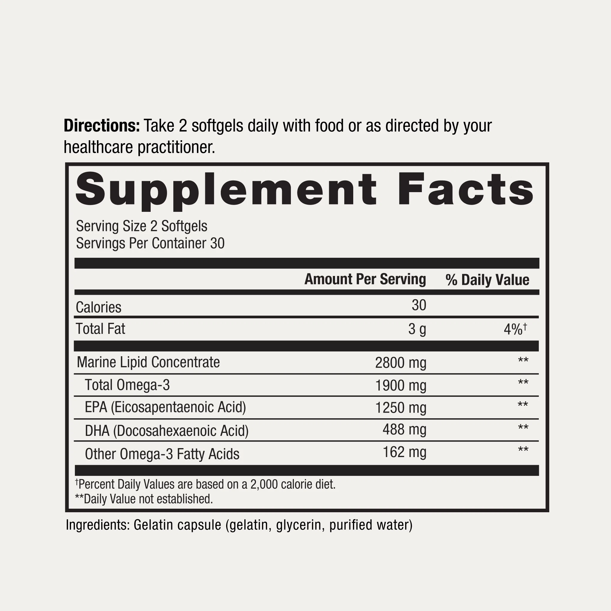 Durable OMEGAS Durable OMEGAS - Triple-Strength, Ultra-Pure Fish Oil