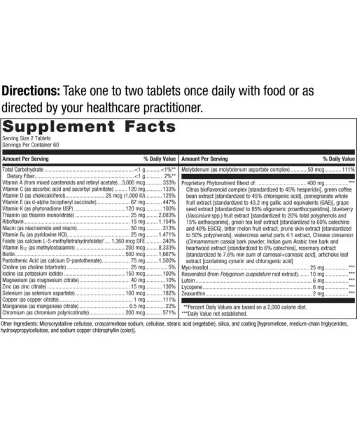 Durable PLANT MULTI - Plant-Powered 2-a-Day Multivitamin.