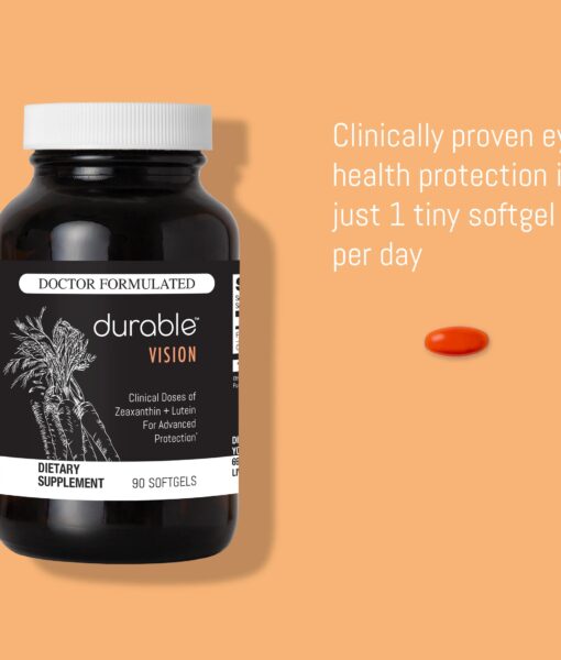 Durable VISION - Optimal Eye Health & Macular Protection.