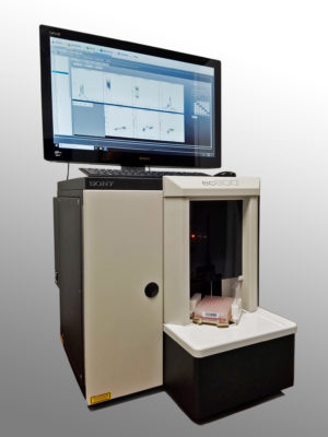 Mediator Release Test III instrument equipment including screen.