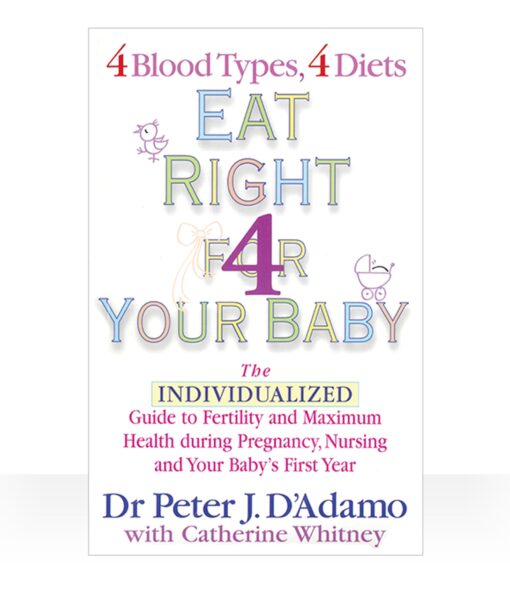 Eat Right 4 Your Baby Book - personalized guide for healthy fertility, pregnancy and childbirth.