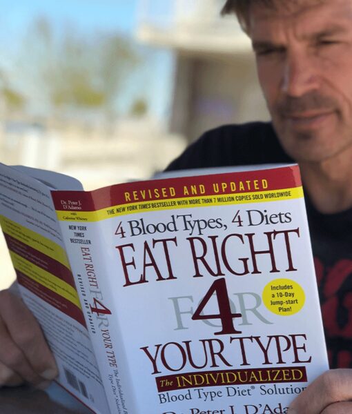 Eat Right 4 Your Type book - revolutionary nutrition guide that introduced The Blood Type Diet to the world.