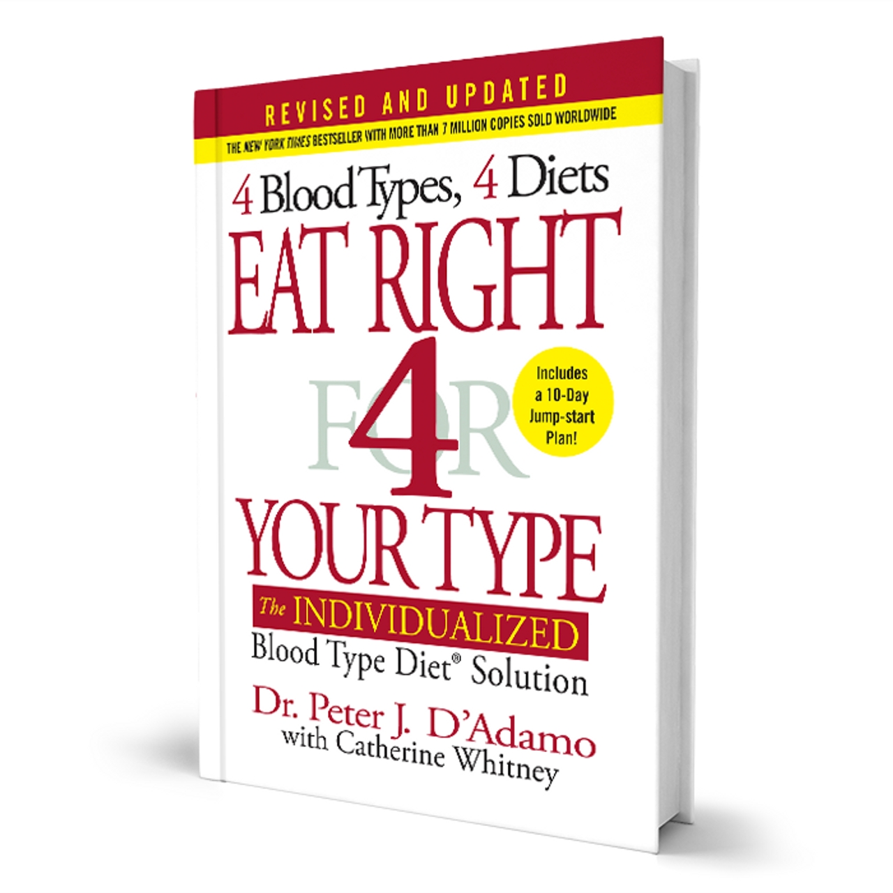 Eat Right 4 Your Type book - revolutionary nutrition guide that introduced The Blood Type Diet to the world.