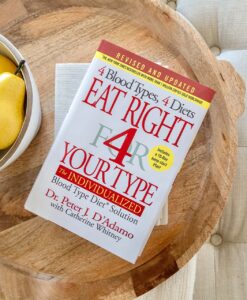 Eat Right 4 Your Type book - revolutionary nutrition guide that introduced The Blood Type Diet to the world.