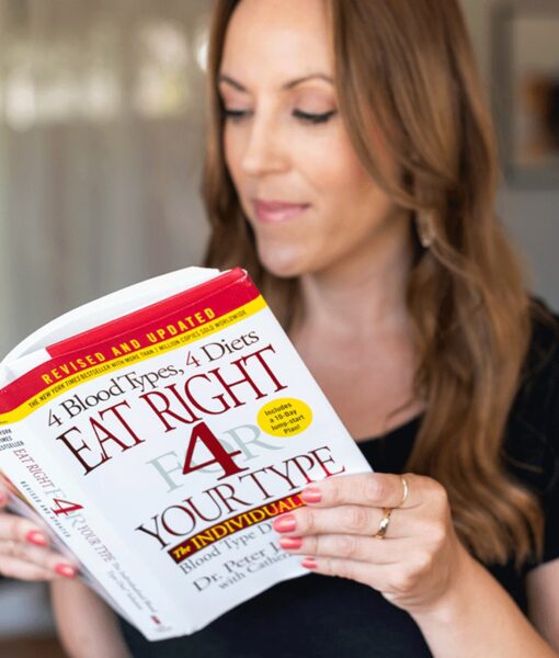 Eat Right 4 Your Type book - revolutionary nutrition guide that introduced The Blood Type Diet to the world.