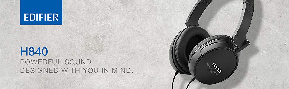 Edifier H840 headphones deliver powerful sound designed with you in mind.