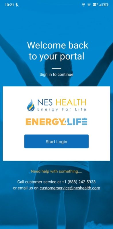 NES Energy4Life application.