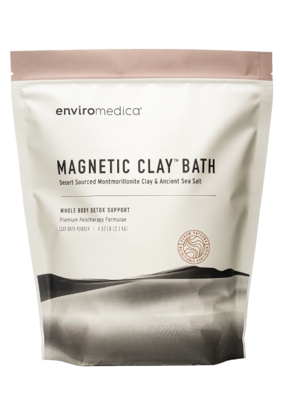 Enviromedica #1 Magnetic Clay Bath for an effective, therapeutic and mineral-rich detoxification in the comfort of your home.